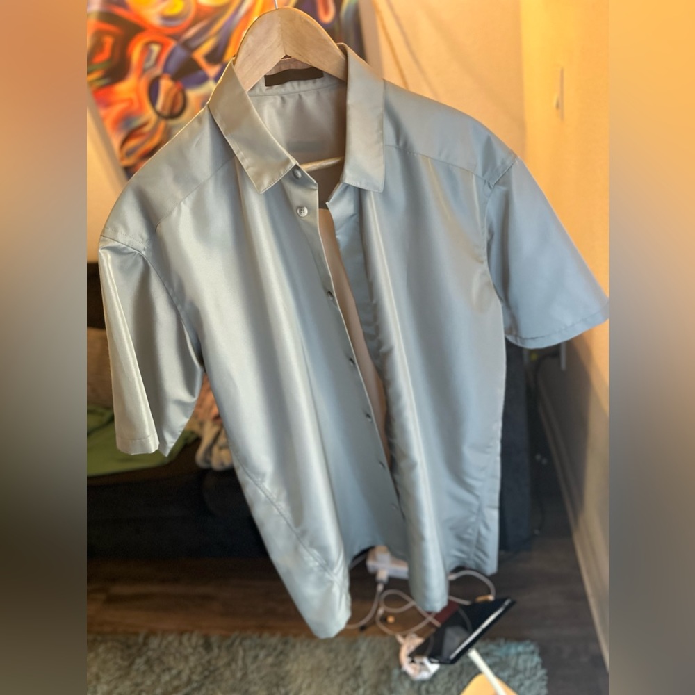 Fear of god nylon short sleeve Button down